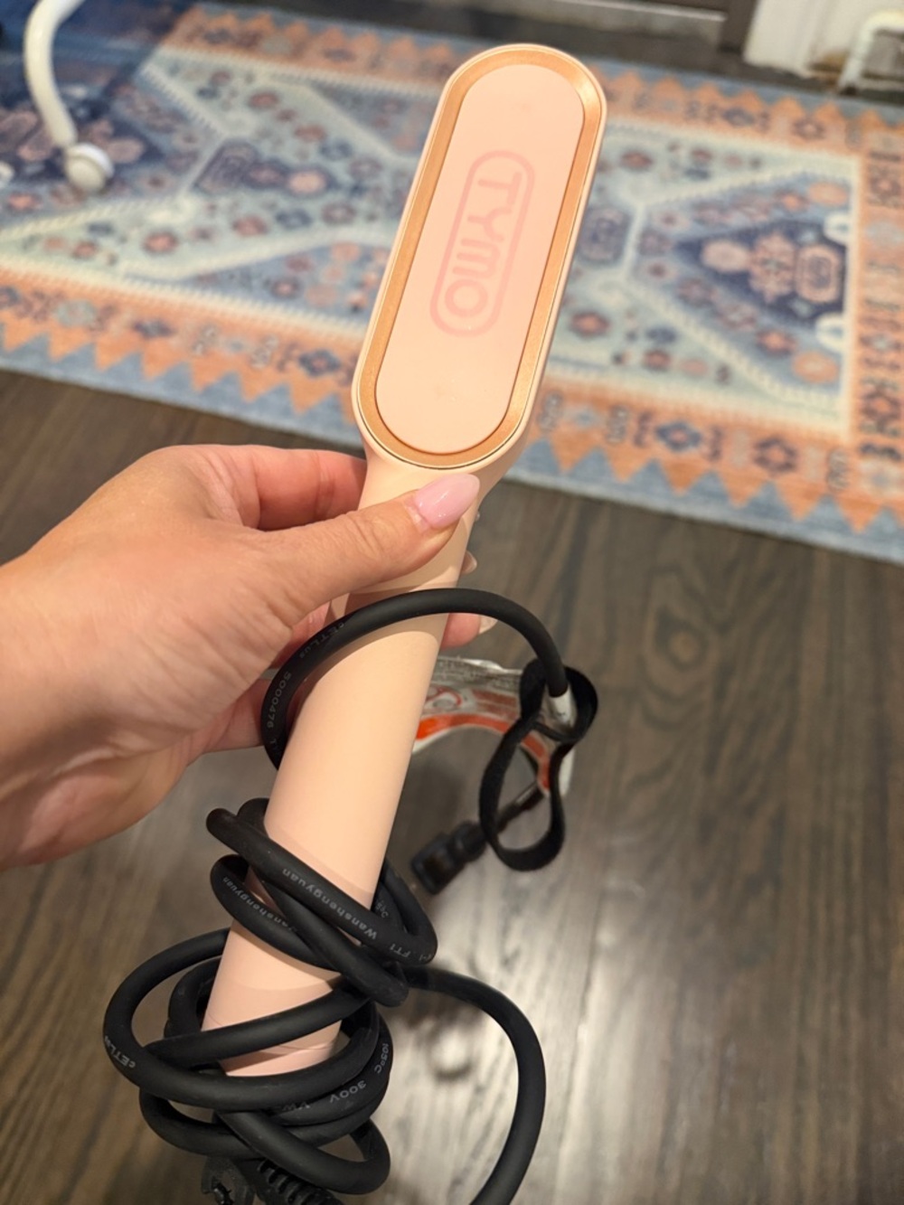 Tymo Pink hair straightening brush - Picture 4 of 6